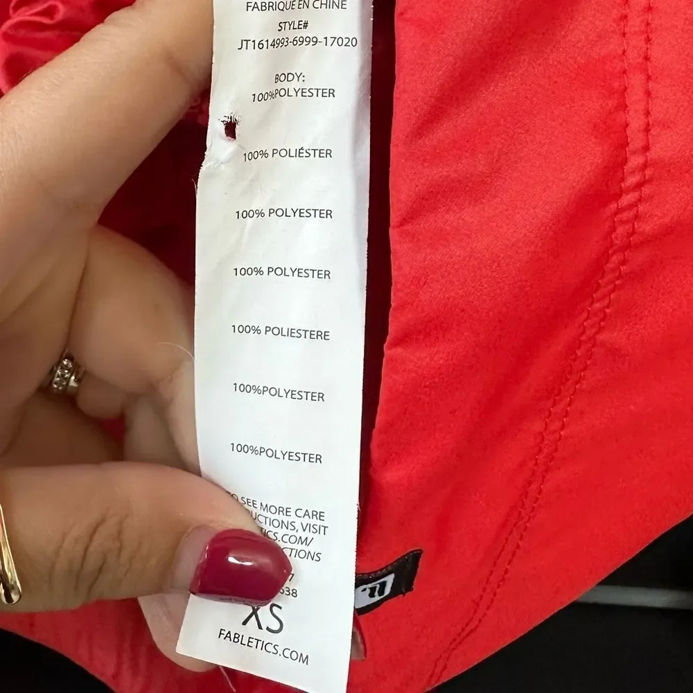 Fabletics Europa Pullover II Windbreaker Jacket, Size XS